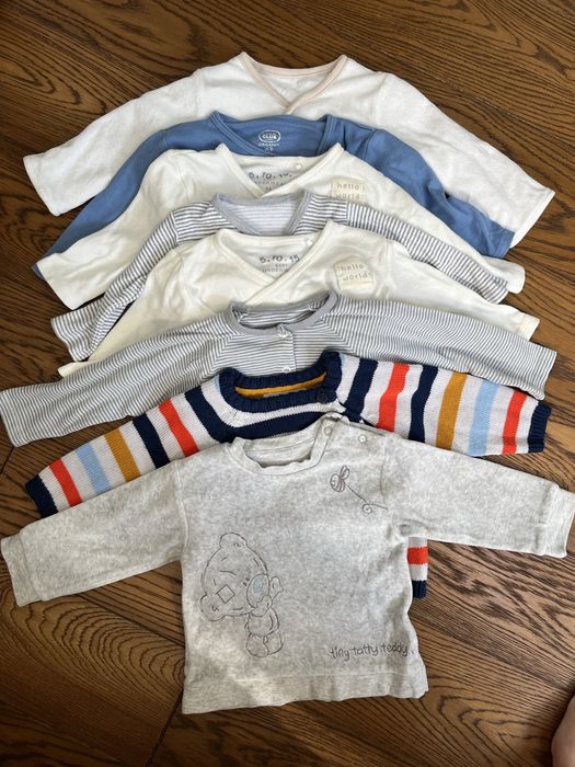 Bluza sweterek kaftanik r. 68 - 8 sztuk