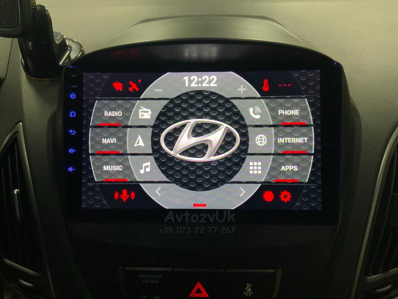 Магнитола IX35 Hyundai TUCSON GPS USB 2 дин 35 іх CarPlay Android 14