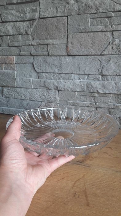 Komplet naczyń z grubego szkła