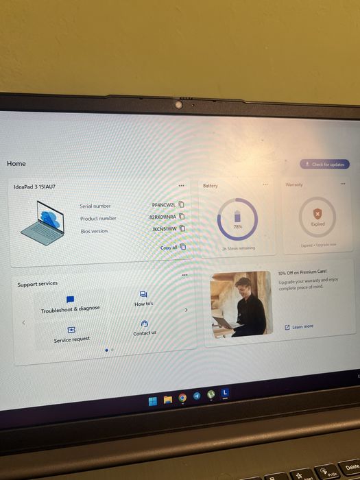 Lenovo i5-1235u/40gb озу/512 SSD!/відео Iris XE (обмін на макбук)