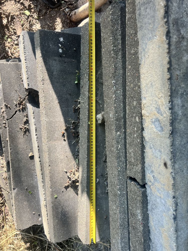 Krawężniki 75 cm obrzeża