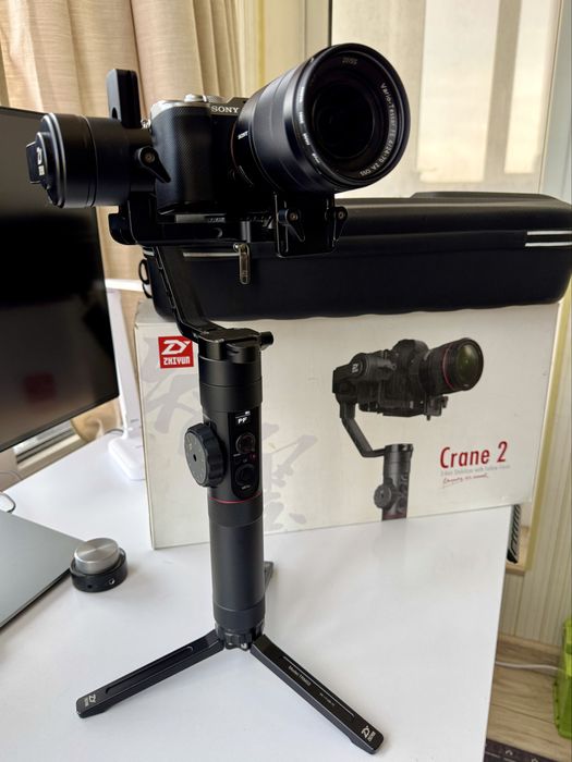 Стабілізатор Zhiyun Crane 2 — повний комплект, гарний стан