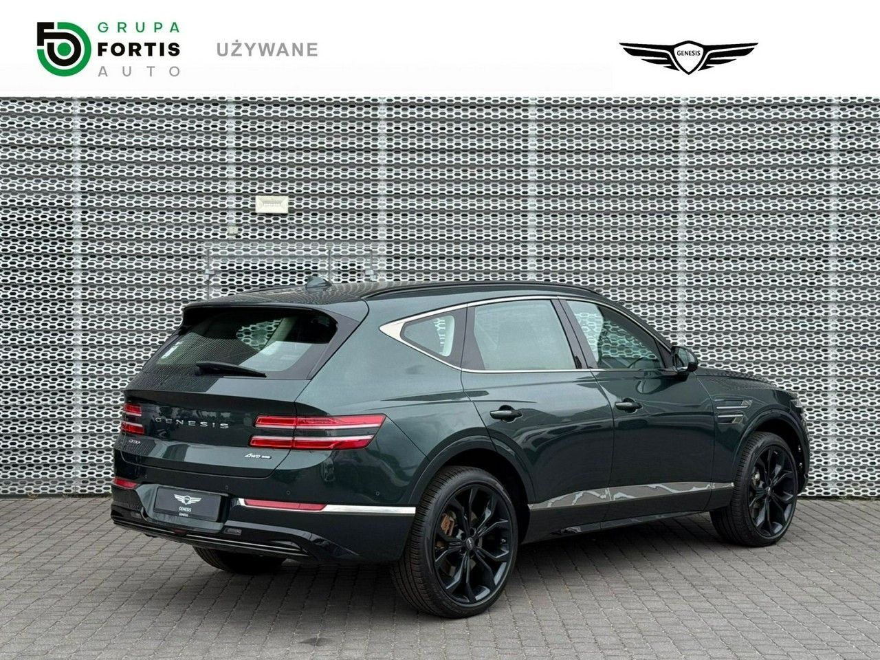 Genesis GV80 Alcantara, kamery 360, lexicon, Android Auto