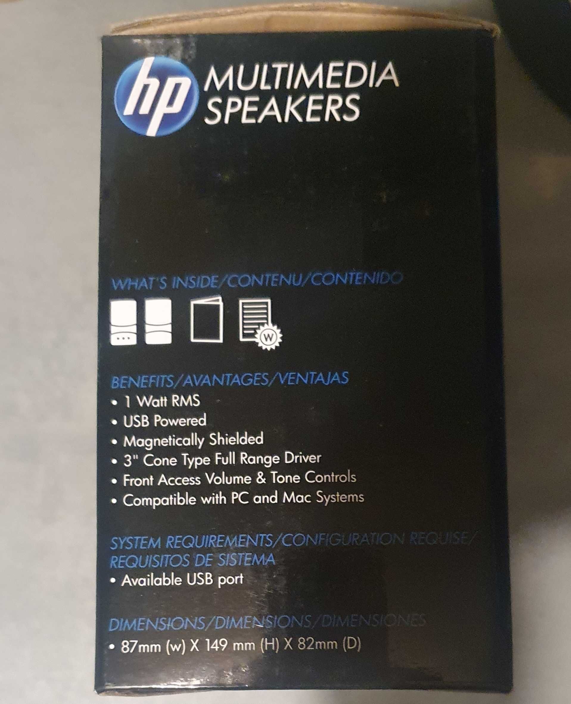 Głośniki HP Multimedia Speakers 2.0
