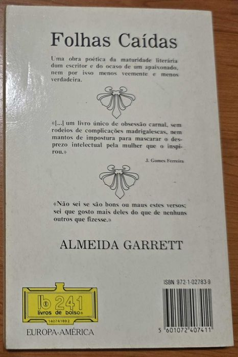 Folhas Caídas - Almeida Garrett