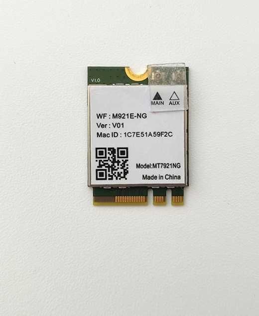 Беспроводная (Wi-Fi) сетевая карта MT7921 + антенна x6 dBi