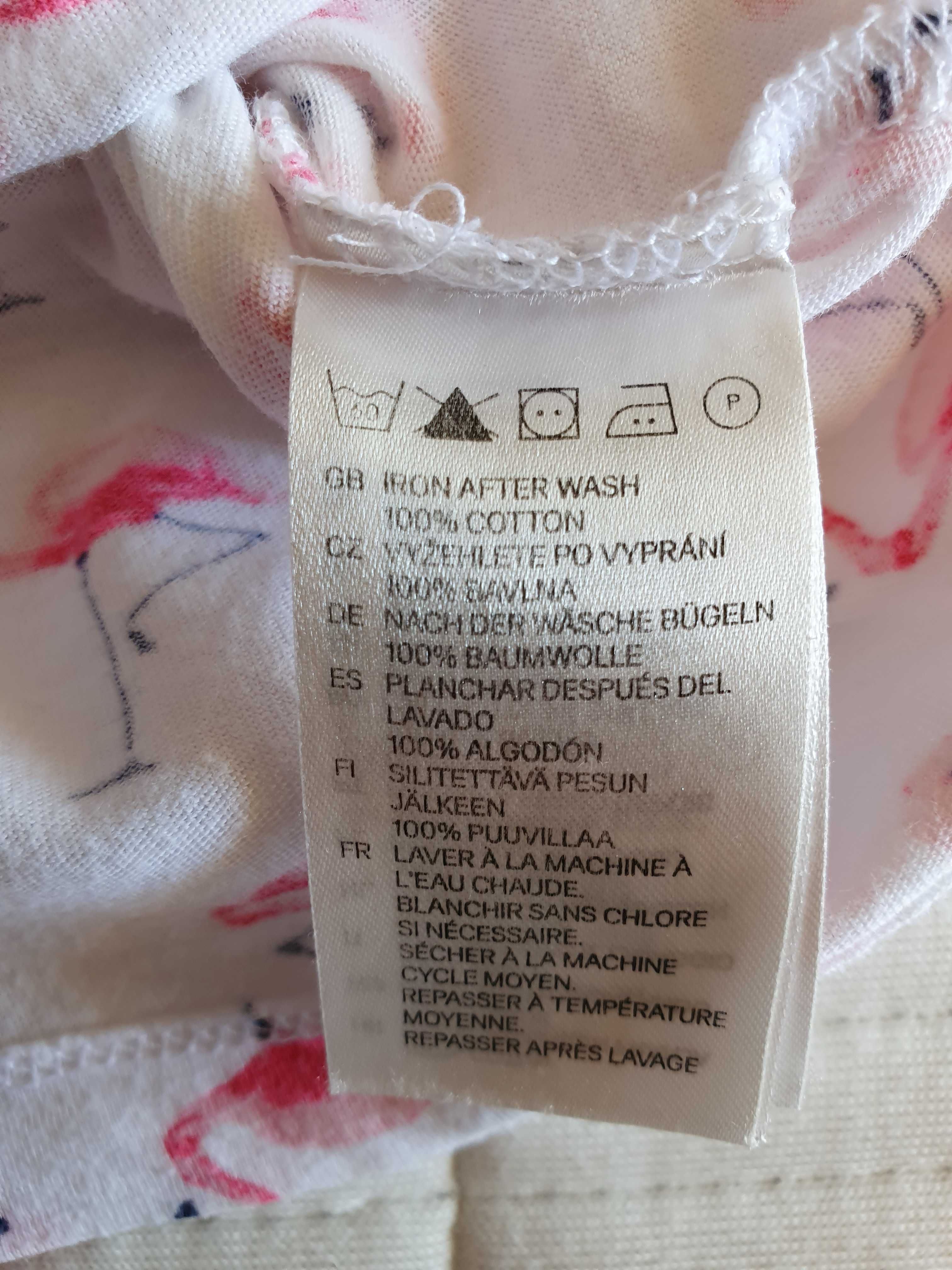 H&M letnia sukienka dla dziewczynki rozmiar 98/104