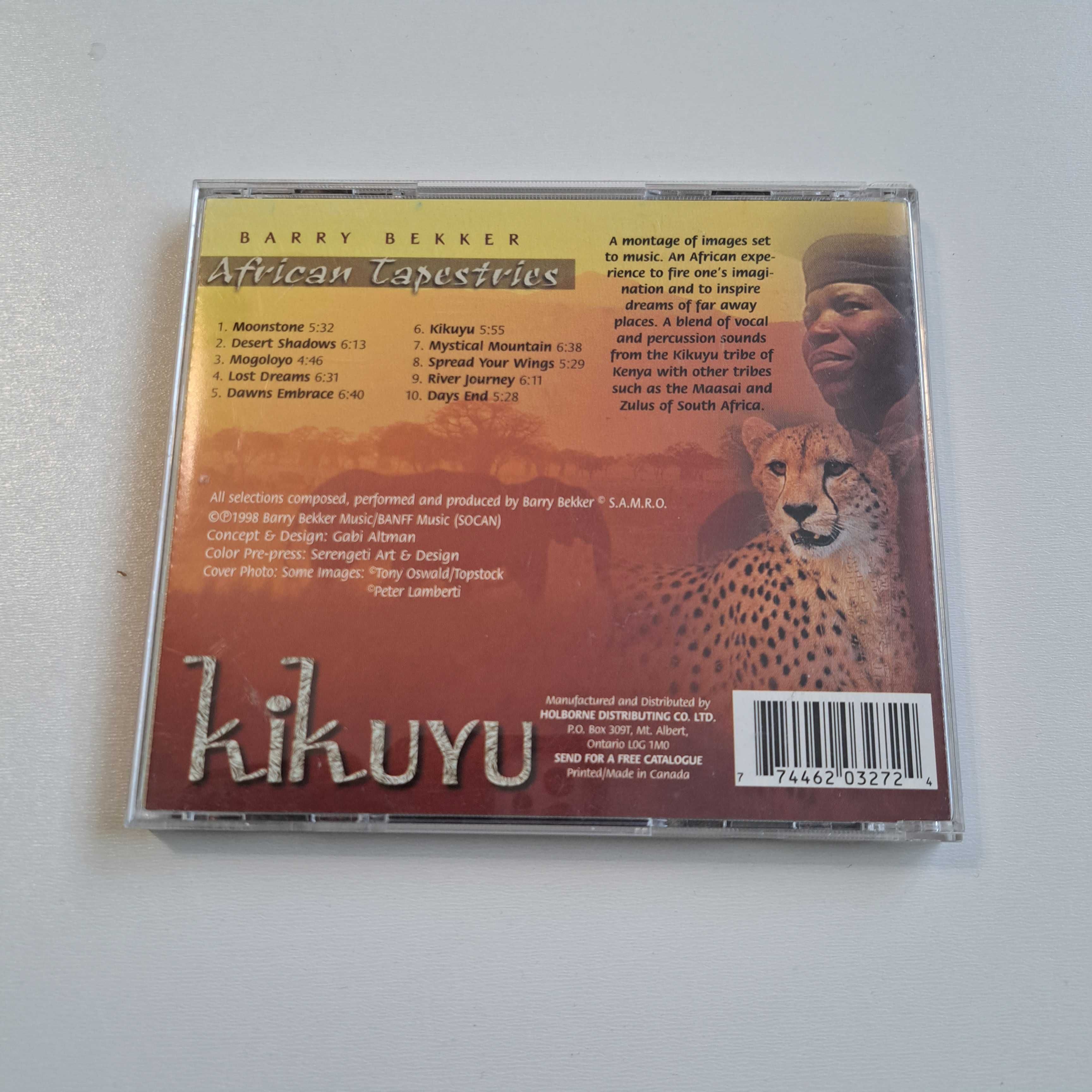 Płyta CD  Barry Bekker -Kikuyu  African Tapestries  nr558