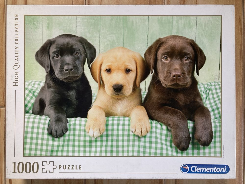 Puzzle 1000 Clementoni • 3 PIESKI