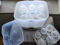 Esterilizador Chicco + 6 biberões