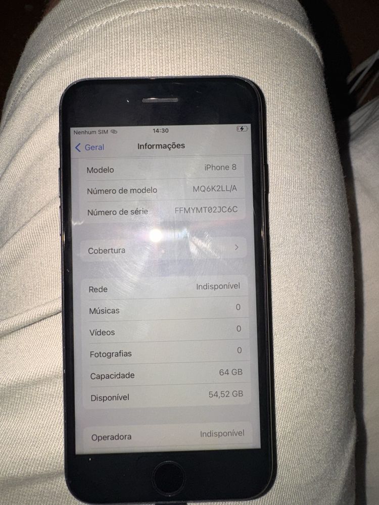 Iphone 8 64gb cinzento