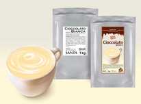 Горячий шоколад белый SANTA Bianca  500г. Гарячий шоколад густий.