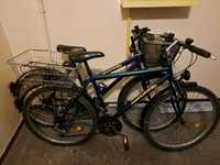 Dwa rowery miejskie