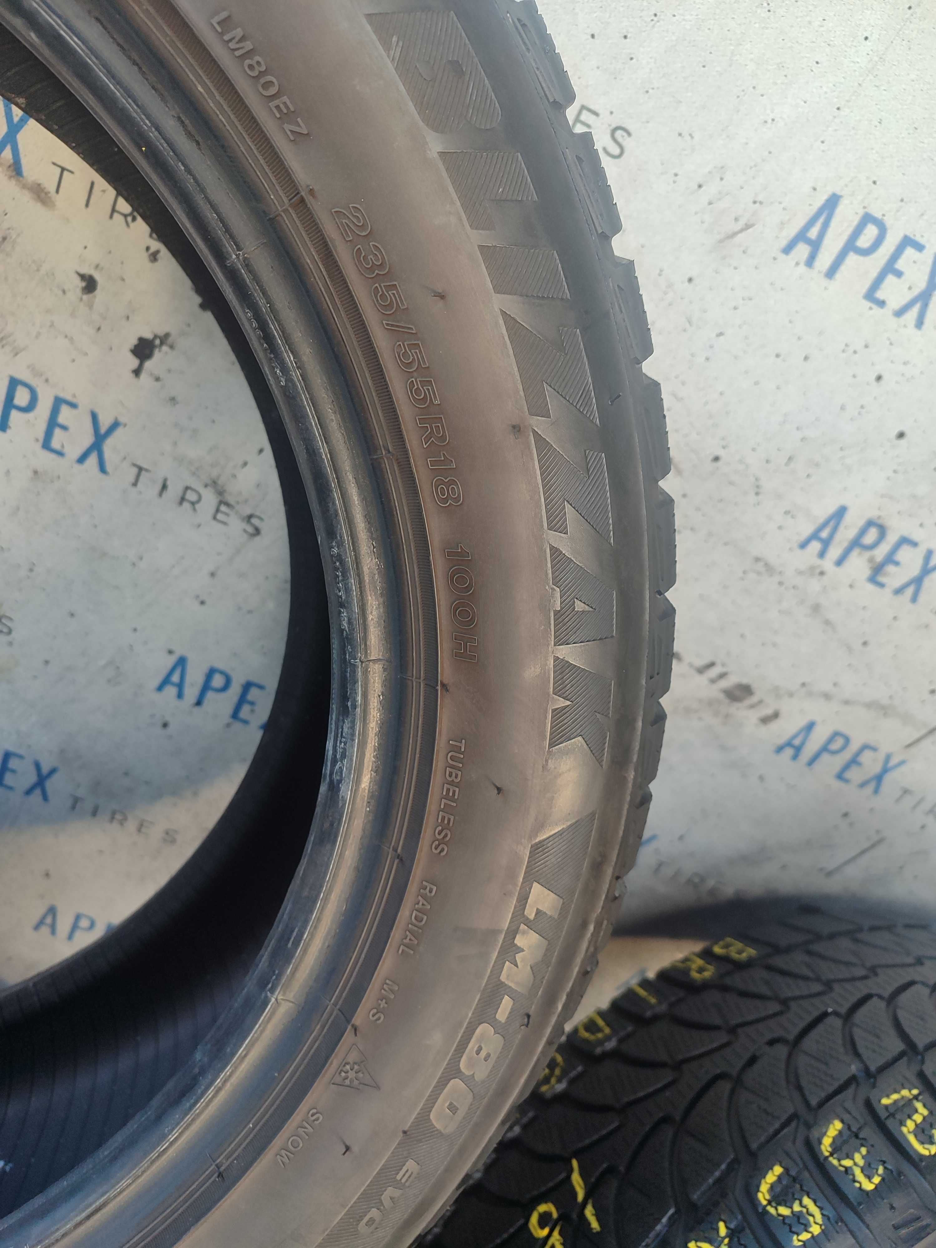 Зимові шини 235/55R18 Bridgestone Blizzak LM-80 EVO