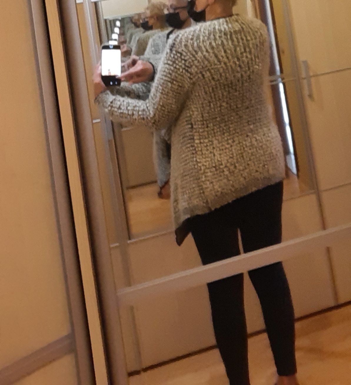 Kardigan sweter narzutka L XL