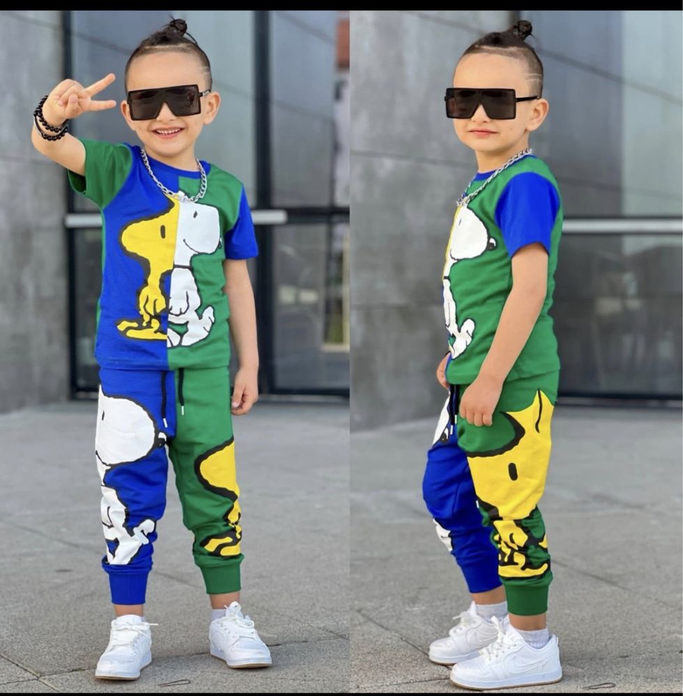 Nowy komplet dres dla chłopca 98 Snoopy ,,Zara”