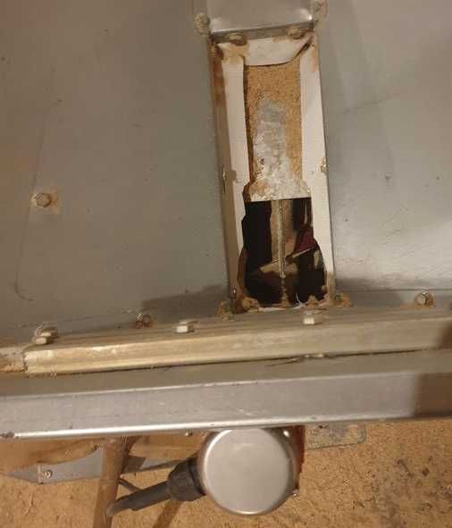 suszarnia trocin na gaz ogrzewany podajnik ślimakowy +peleciarka 7,5kW