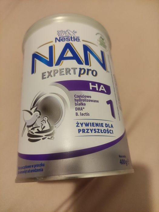 Mleko Nestle NAN expert pro HA 1 trzy mleka po 400 g 2026