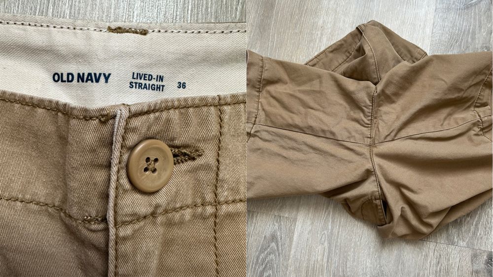 3 пары мужских шорт Old Navy (Straight), размер 36, чоловічі шорти