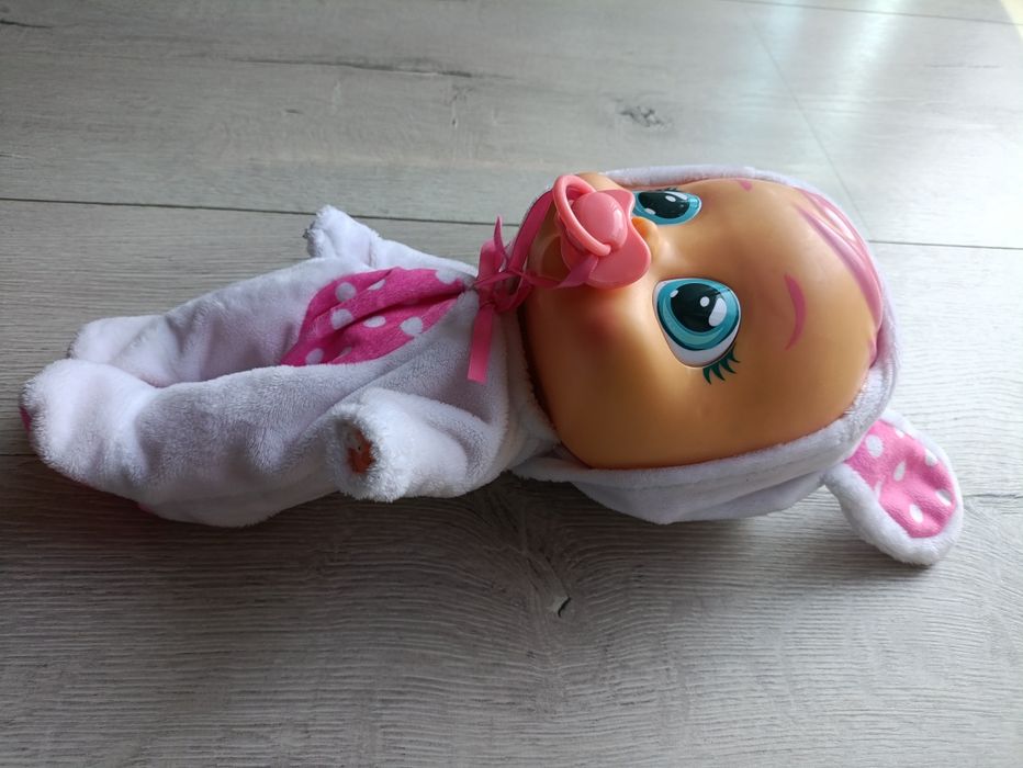 CRY BABIES Lalka CONEY króliczek płaczący bobas