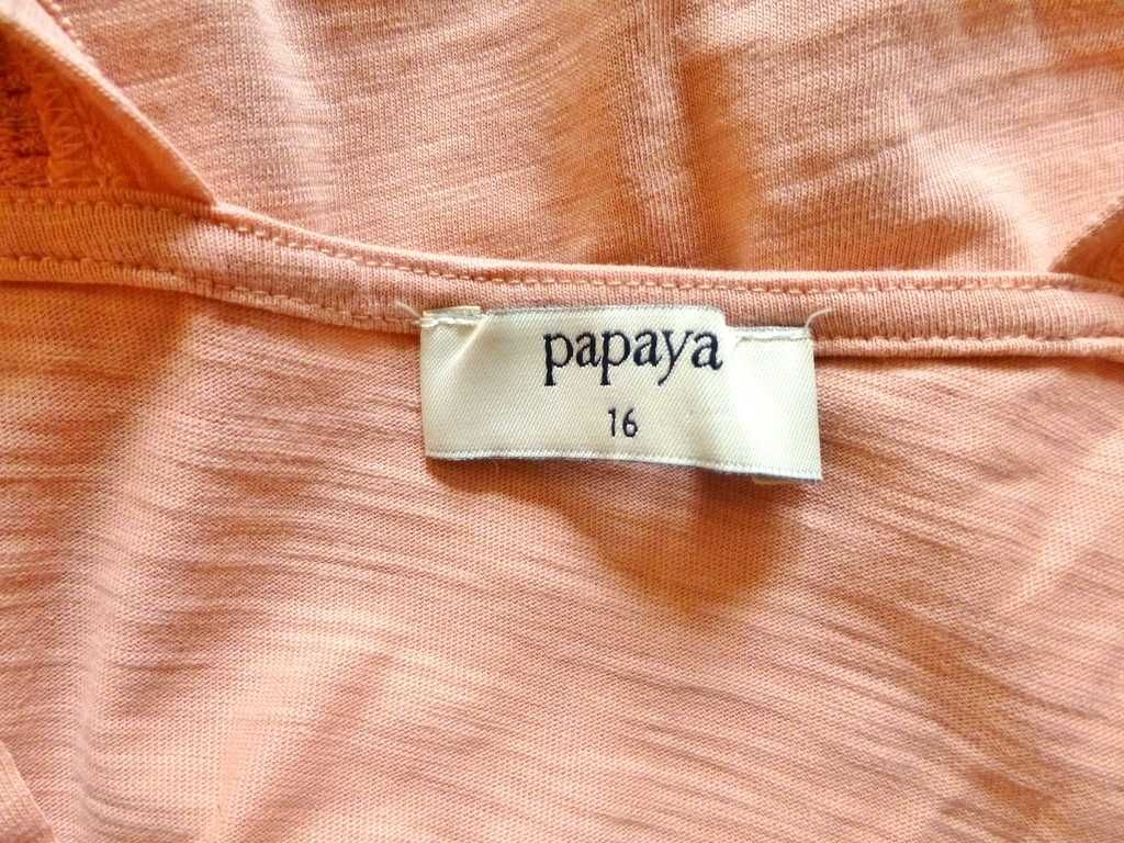 Papaya bluzka top boho koronka 42 44