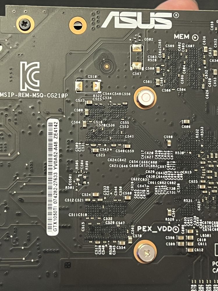 Відеокарта Asus GTX 1050 Ti 4GB GDDR5