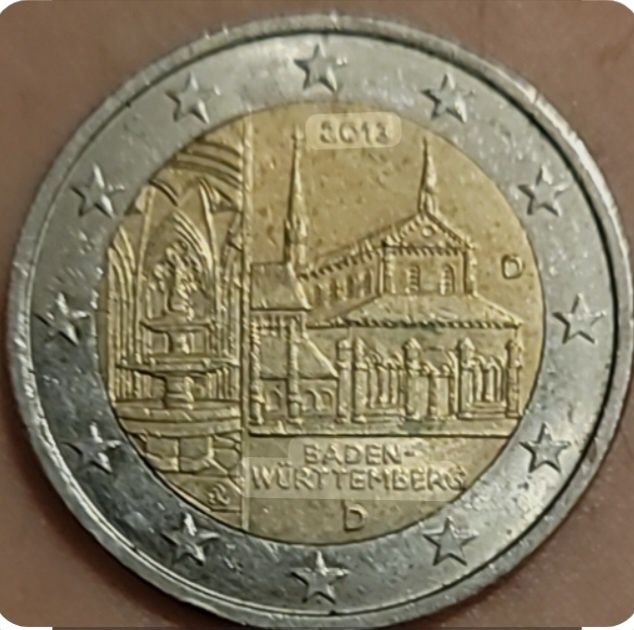 Moeda 2€, Alemanha, 2013