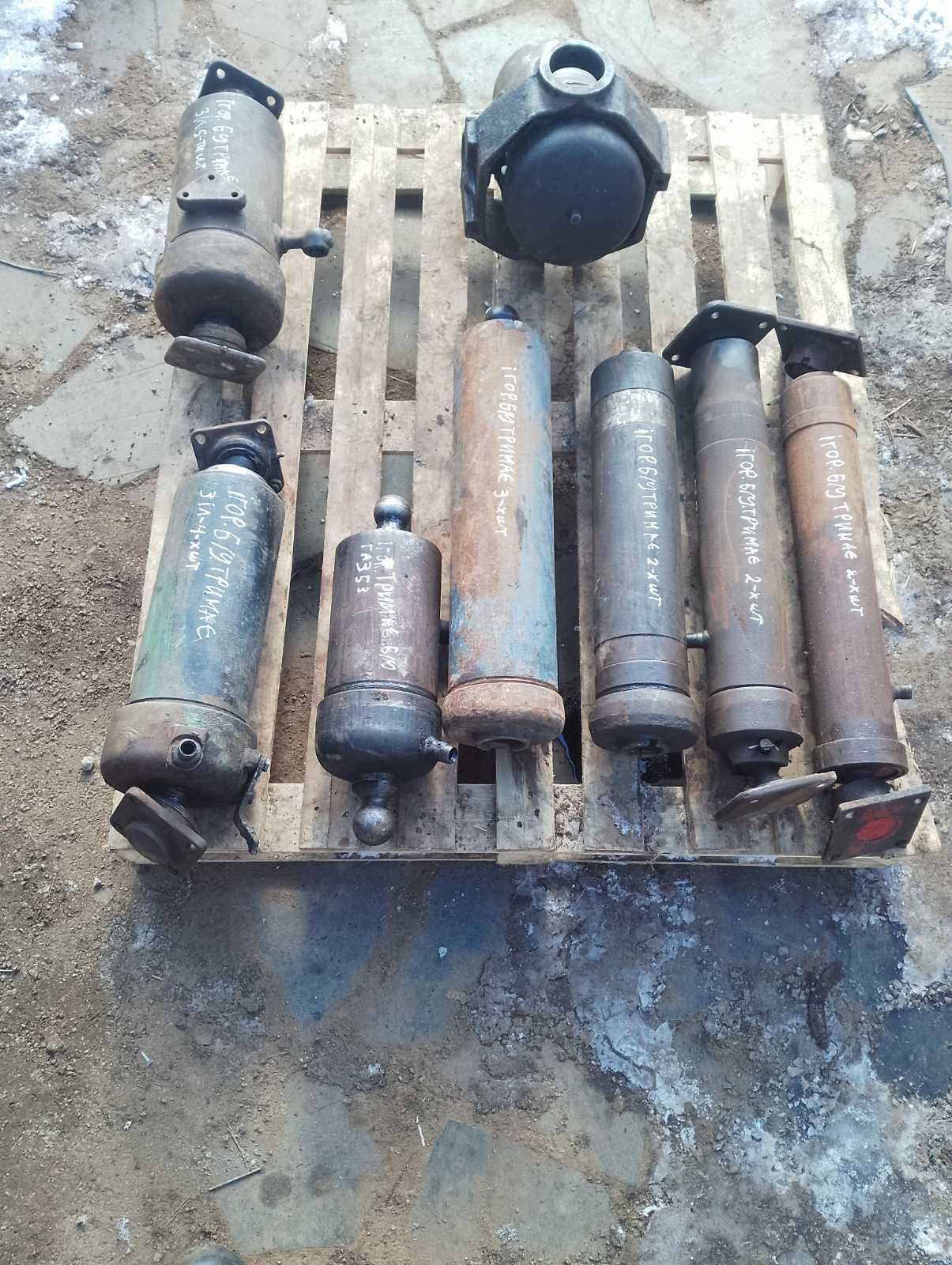 Циліндр Газ 53 Зіл 130 САЗ 2птс4 прицепа тракторного гідроциліндр шток