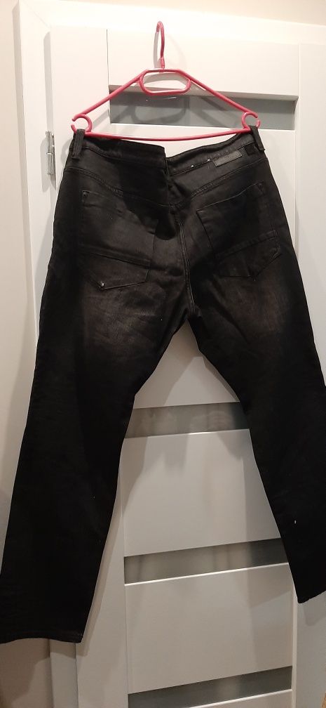 Spodnie męskie jeansy czarne