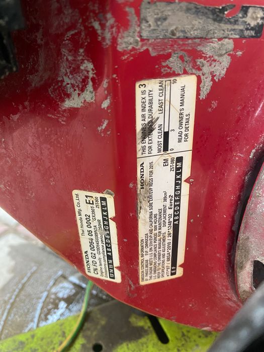 Генератор хонда 8000 на 6.2 кВ робочих