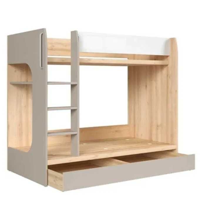 Łóżko piętrowe Namek  BRW + szuflada Bardzo dobry stan