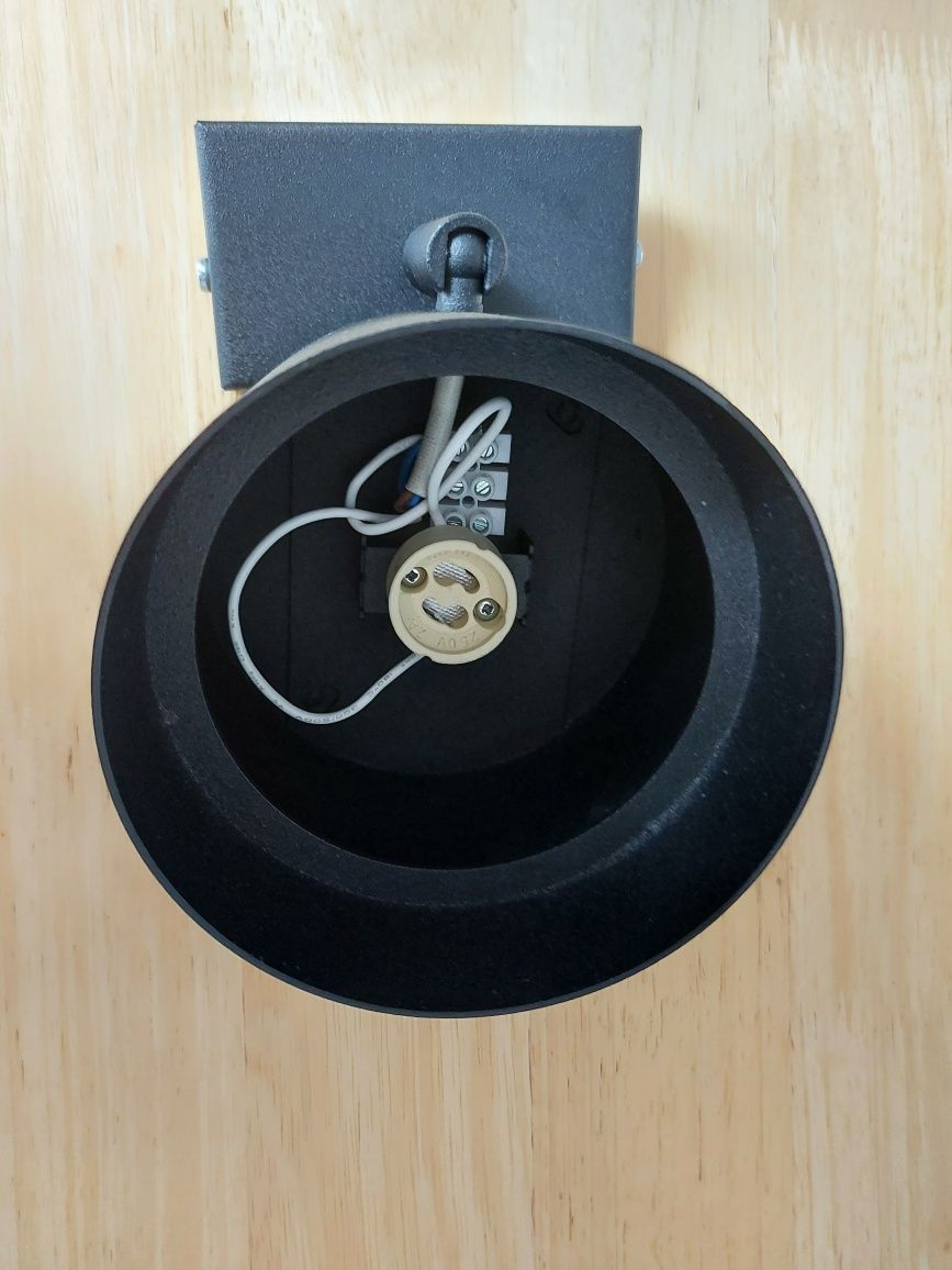 Lampa ścienna (kinkiet) czarna Aldex Bot