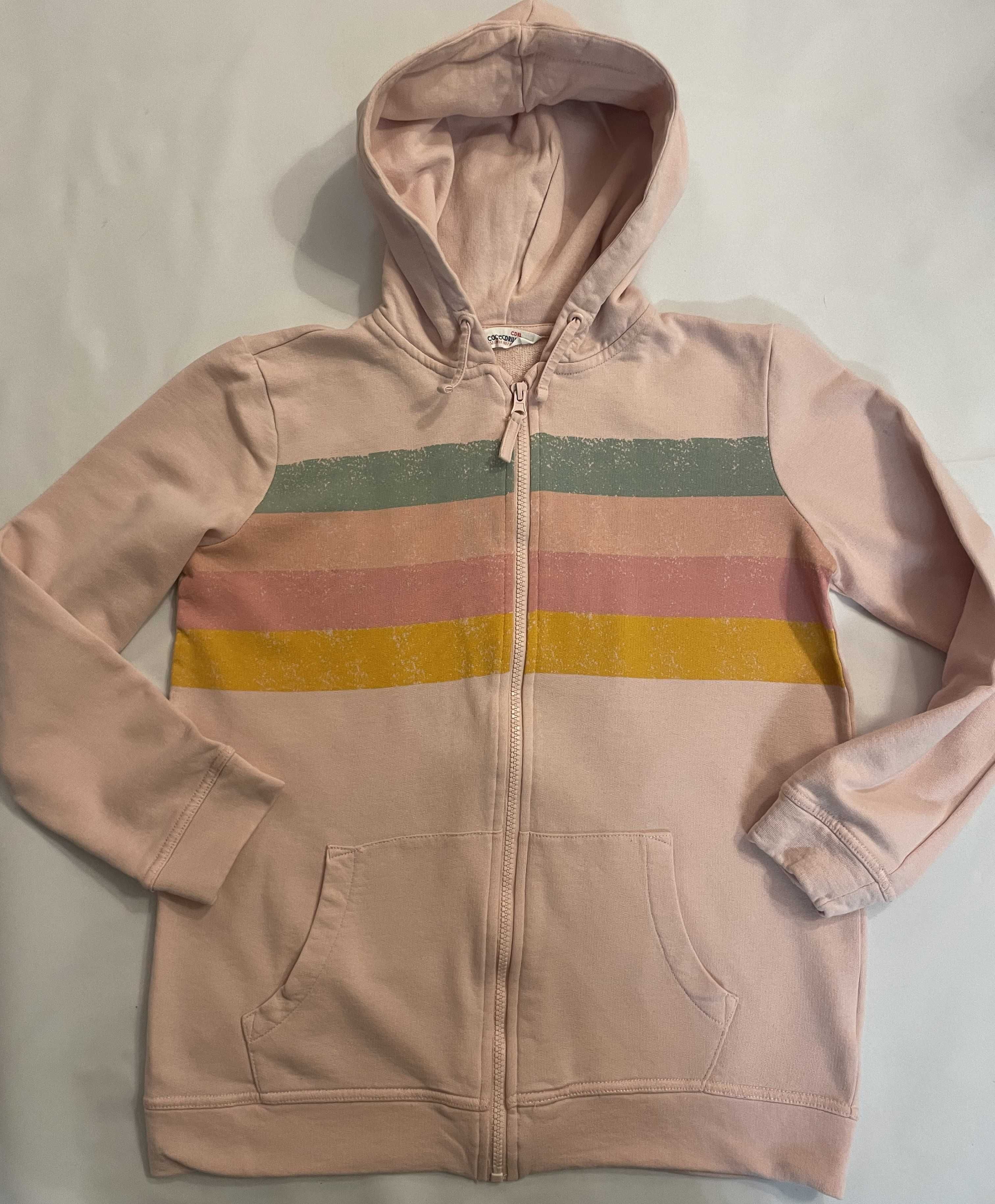 bluza z kapturem dla dziewczynki coccodrillo r. 152
