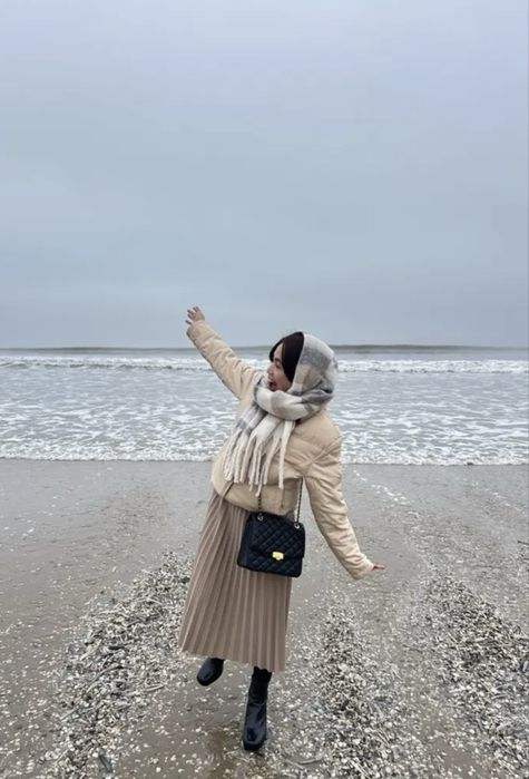 Шарф жіночій із бахромою