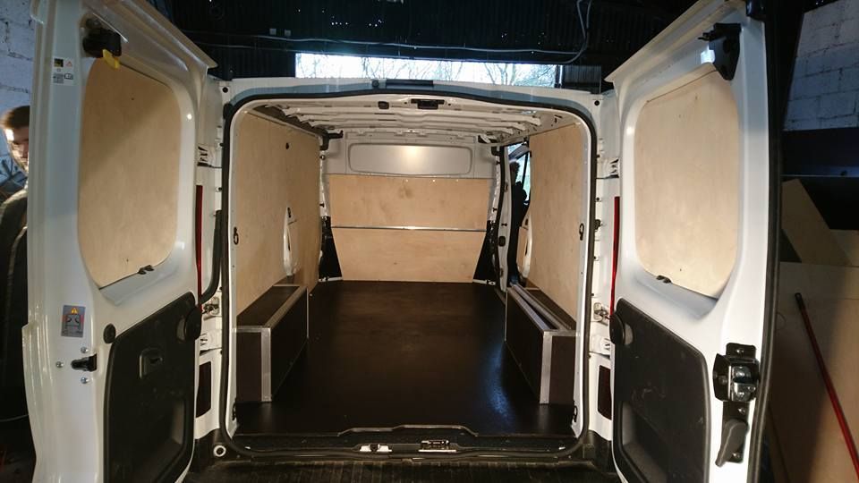 Fiat Talento L1H1 zabudowa ze sklejki