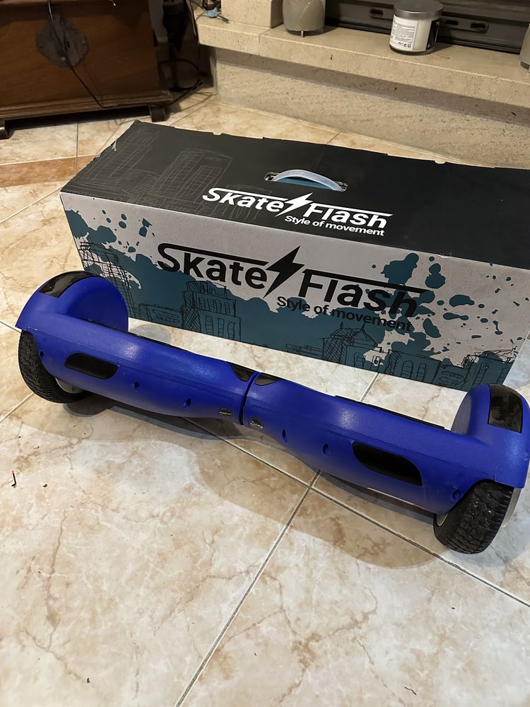 Skate Elétrico - Hoverboard Azul