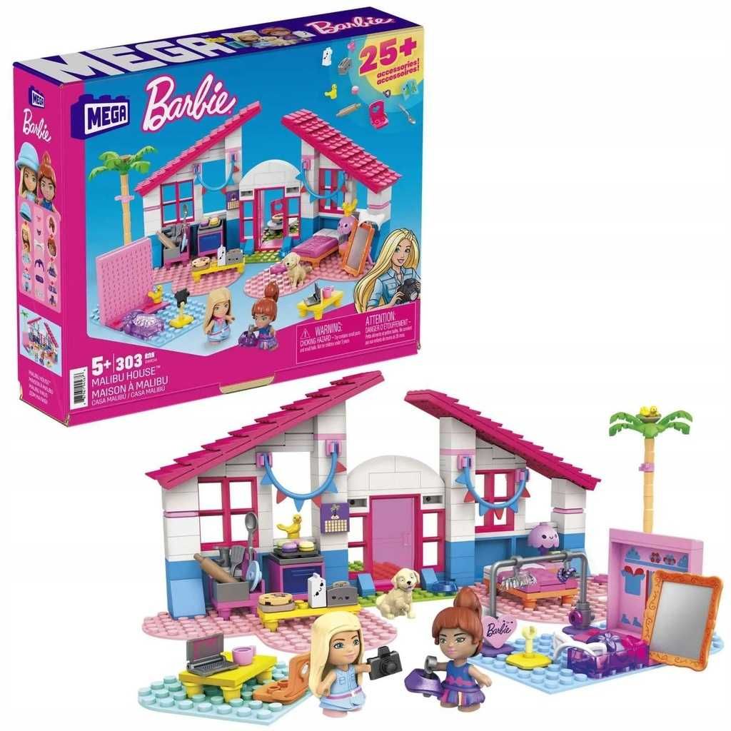 Domek BARBIE zestaw klocków 303 elementy