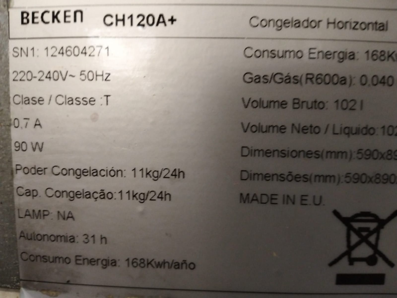Arca congeladora