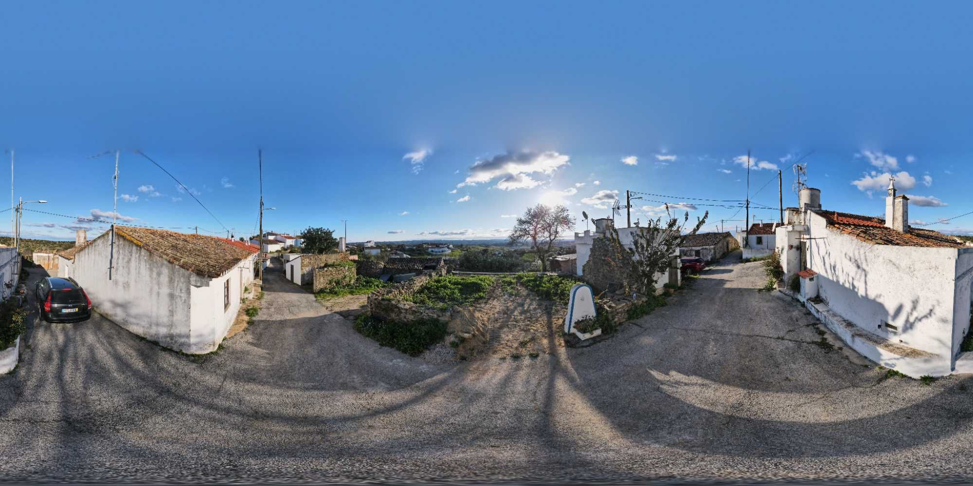 Terreno urbano c/ ruina, vista deslumbrante