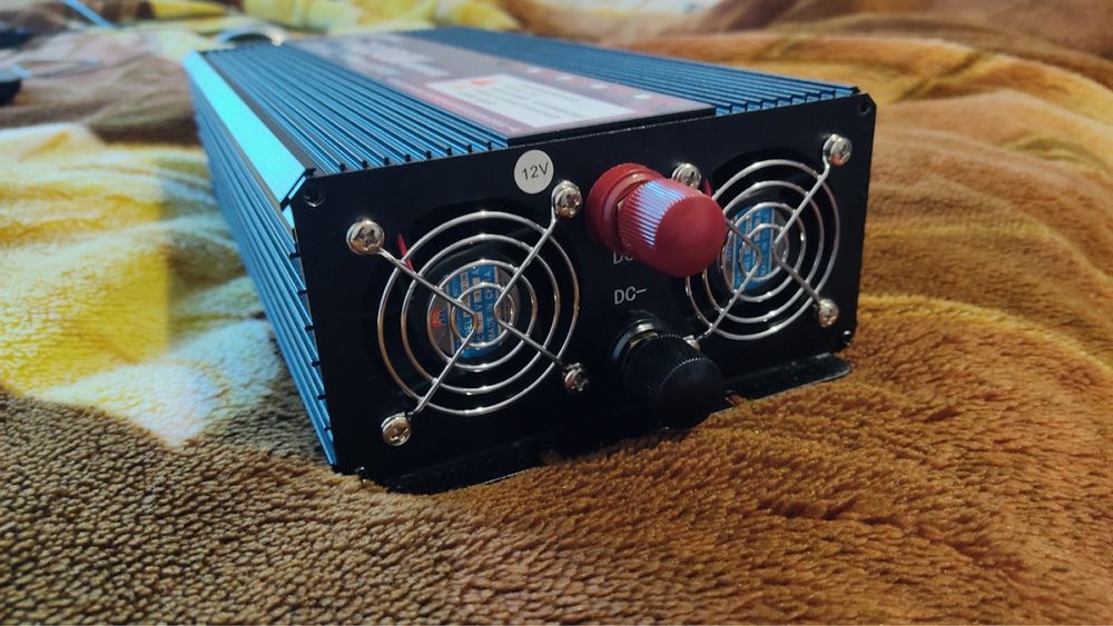 Инвертор 12v 220v 7000w (модифікований синус) інвертор