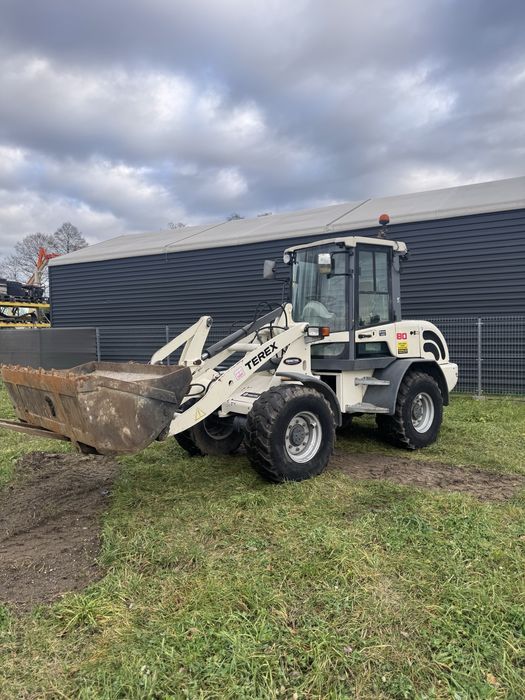 Ładowarka TEREX TL80 – 2008 r. – łyżka,widły – bardzo dobry stan