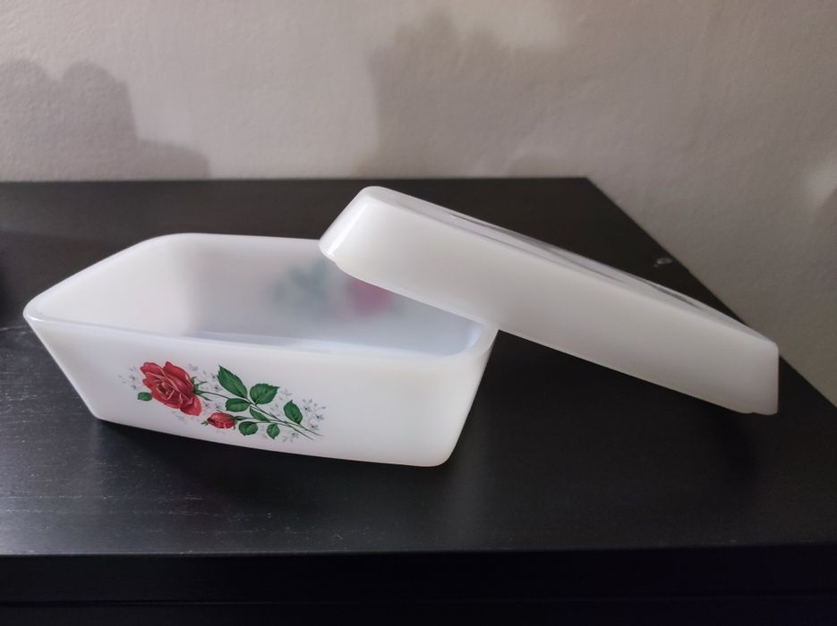 Conjunto 6 chávenas de café com pires + manteiga Arcopal