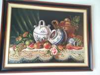 Quadro pintado a óleo de Nunes L