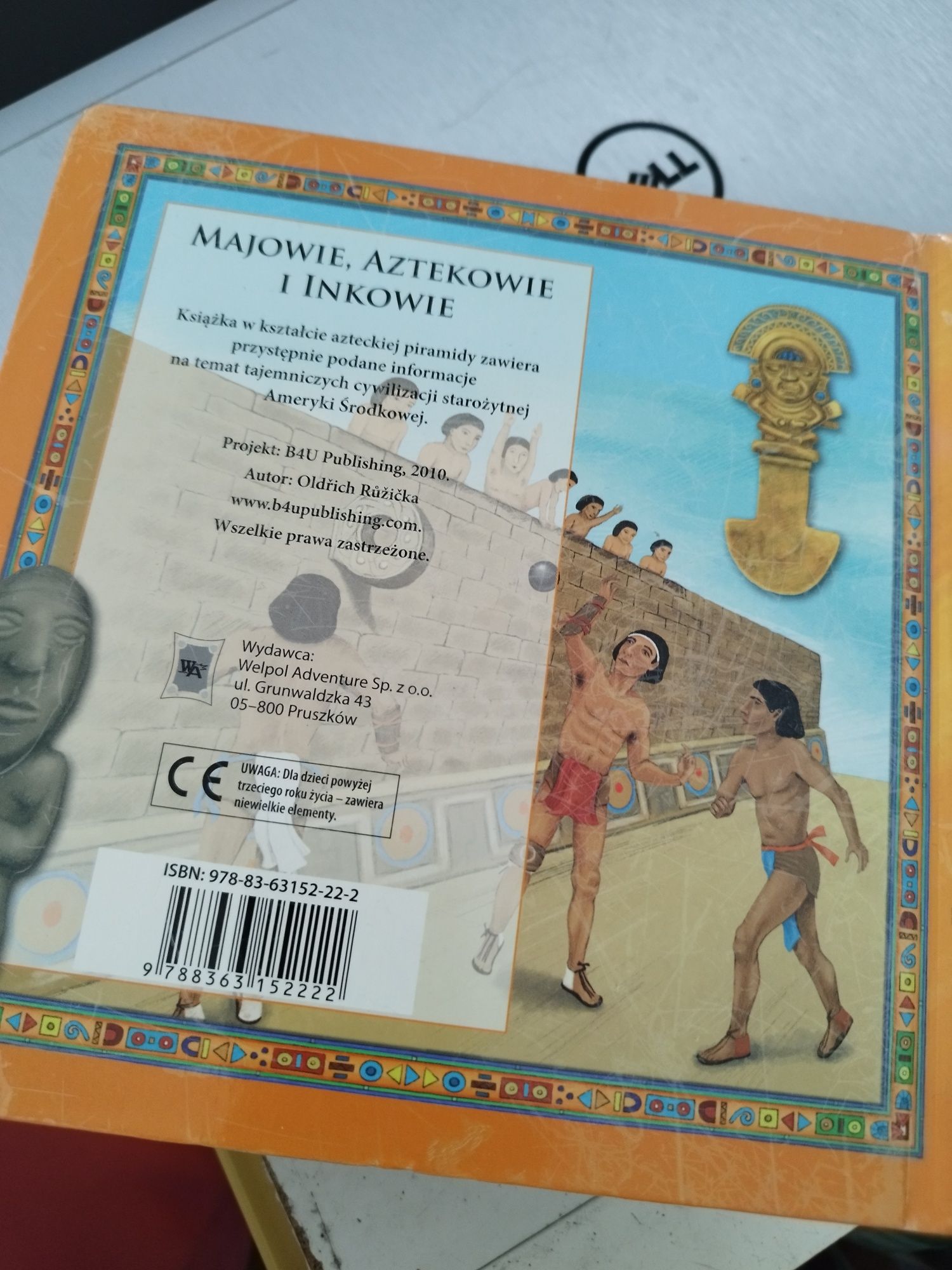 Aztekowie Majowie i Inkowie książka 3d