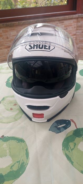 Kask motorowy biały  SHOEI Neotec II roz. S