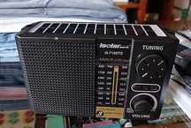Radio a pilhas para emergência e campismo (PORTES GRÁTIS)