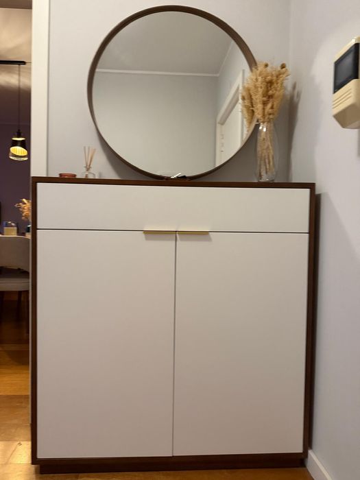 Espelho chapa nogueira ikea