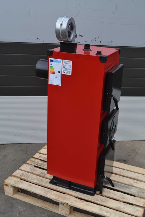 16 kw  Kocioł  piec piece na wegiel drewno nadmuchowy