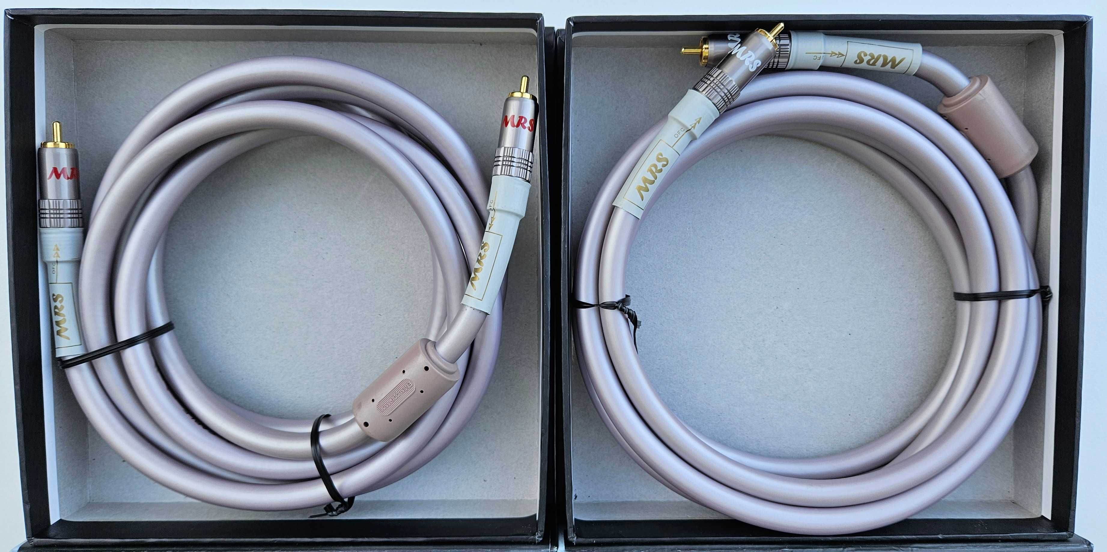 Kabel 2xRCA - 2x RCA (chinch) z filtrem MRS OFC High Grade Audio