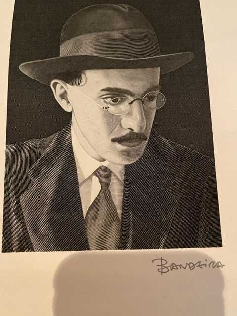 Gravura Fernando Pessoa